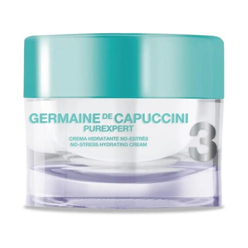 Germaine de Capuccini Hydrating Face Moisturizer I Purexpert I Balancing Face Cream for Normal, Dry and Acne Prone Skin | 1.7 Fl Oz