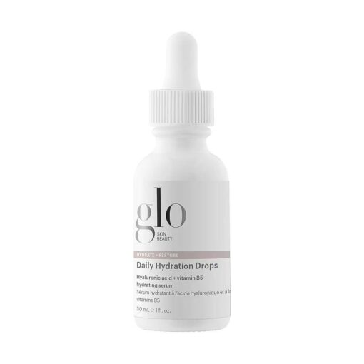 Glo Skin Beauty Daily Hydration Drops - Hyaluronic Acid & Vitamin B5 Hydrating Face Serum