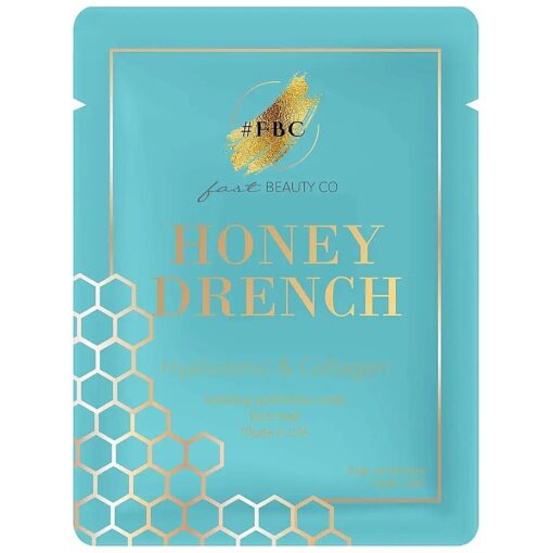 Honey Drench 1 Hydrating Honey Comb patterned Mask With Hyaluronic & Collagen