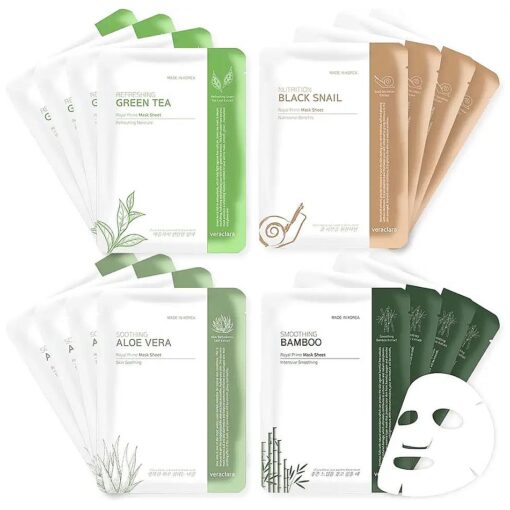 Veraclara ] Facial Face Mask | Korean Skin Care Mask ... ( 12COMBO )