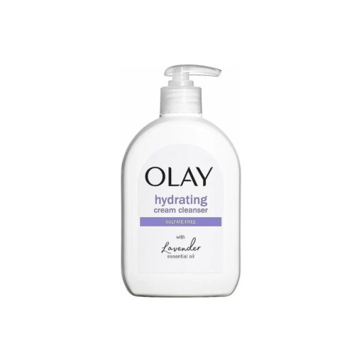 Olay Hydrating Cream Face Wash with Lavender Essential Oil, 16 oz