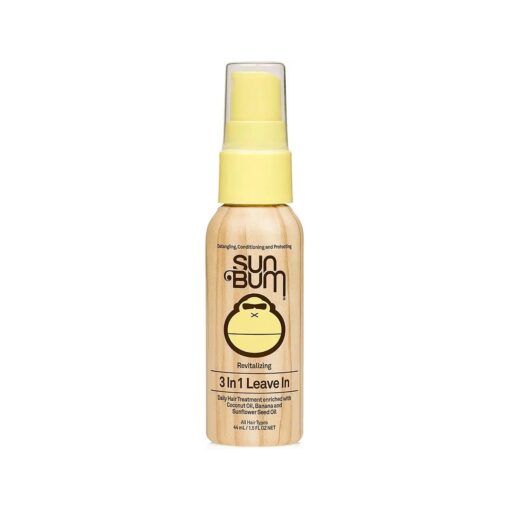 Sun Bum Beach Formula 3-in-1 Leave-in Hair Conditioner Spray, 1.5 Ounce