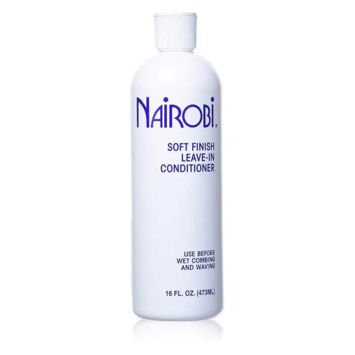 Nairobi Soft Finsh Leave-in Conditioner for Unisex, 16 Ounce