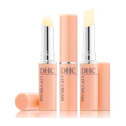 DHC Lip Cream 3 pack, Ultra-Moisturizing, Soothing, Hydrating, Dry, Chapped Lips, Protecting, Fragrance and Colorant Free, 0.05 oz, Net wt .