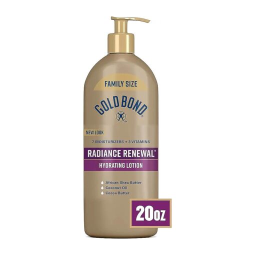 Gold Bond Radiance Renewal Hydrating Lotion, 20 oz., for Visibly Dry Skin, Family Size