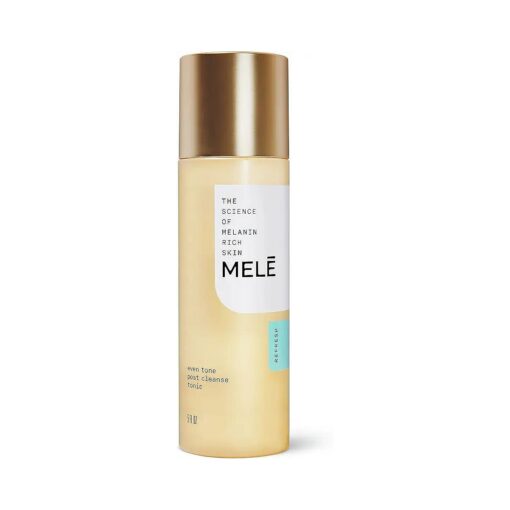 Mele Post Cleanse Tonic Gently Exfoliates to Remove Impurities, Fade Dark Spots, and Help Correct Signs of Aging Even Tone With Lactic Acid and Vitamin C 5 oz