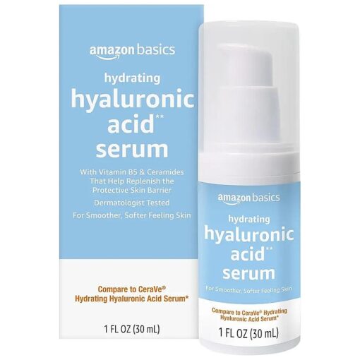 Basics Hydrating Hyaluronic Acid Serum, 1 Fluid Ounce, 1-Pack