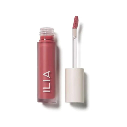 ILIA - Balmy Gloss Tinted Lip Oil | Non-Toxic, Cruelty-Free, Vegan, Hyaluronic Acid, Non-Sticky for Moisturizing + Plumping ( Tahiti, 0.14 fl oz | 4.3 ml )