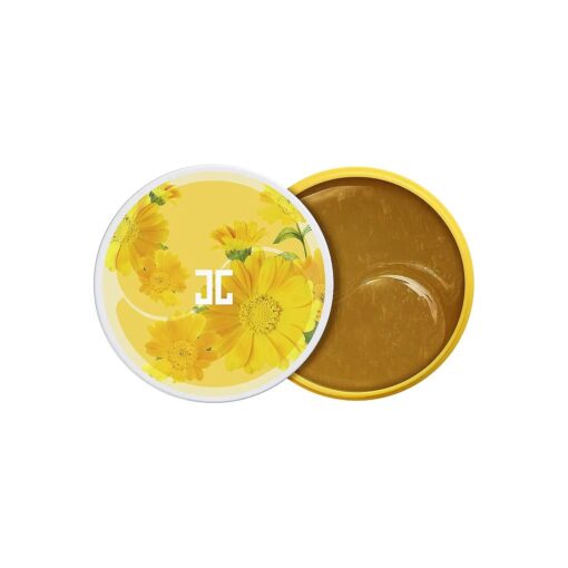 JAYJUN Calendula Tea Eye Gel Patch, Under Eye Mask Treatment for Puffy Eyes, Dark Circles, Under Eye Bags, Anti Wrinkle, Gel Pads For Moisturizing and Hydrating, Improves Elasticity, 60 in Jar