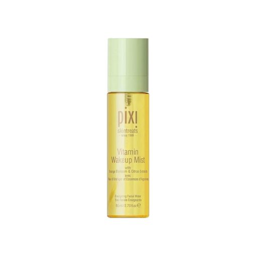 Pixi Vitamin Wakeup Mist | Helps Cool, Refresh, and Wake Up Skin | Adds Hydration | Boosting Treatment Toner 2.7ml / 80ml