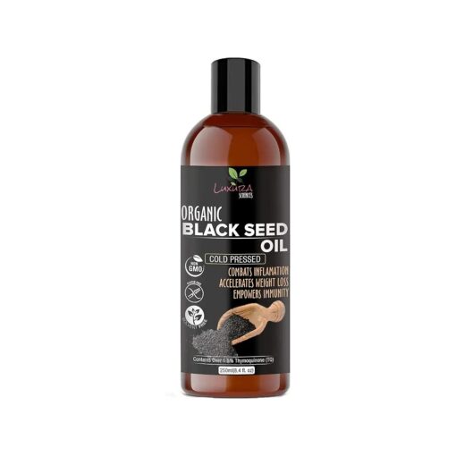 Multi-Purpose Black-Seed Oil | Reduces Wrinkles, Scars & Controls Dandruff | Longer, Thicker Hair & Nails | Hydrating & Moisturizing | Raw & Cold Pressed 8.45 Fl Oz/250ml