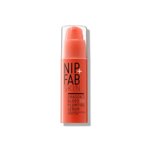 Nip + Fab Dragon 's Blood Fix Plumping Serum for Face with Hyaluronic Acid, Pro-Age Serum, Hydrating, Moisturizing for Fine Lines and Wrinkles, 1.7 Fl Oz