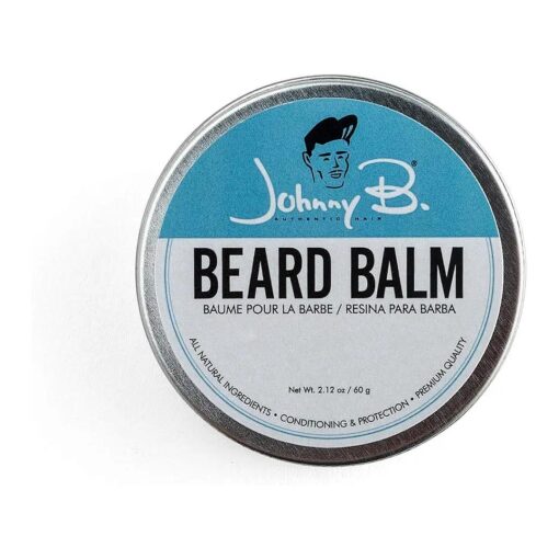 JOHNNY B, Professional Hydrating Beard Balm, Citrus Scent, All Natural, 2.12 oz .