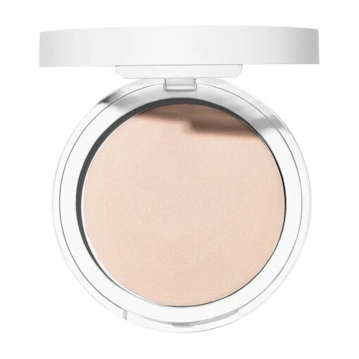 Well People Bio Powder Foundation, Lightweight & Hydrating Foundation For Perfecting & Smoothing Skin, Semi-Matte Finish, Vegan & Cruelty-free, 3W