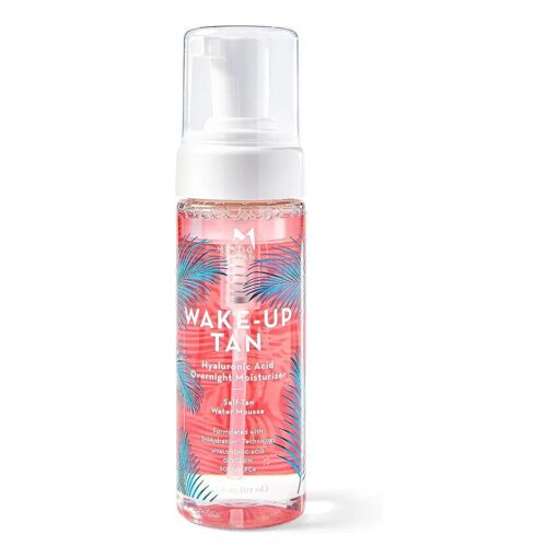 Mystic Tan Wake-Up Tan Hyaluronic Acid Overnight Moisturizer - Self-Tan Water Mousse, 5.5 fl, oz / 172 ml