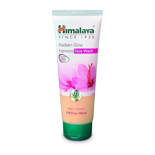 Himalaya Radiant Glow Fairness Face Wash for Clear, Glowing Skin, and Pore Minimizer for Even Skin Tone 3.38 oz