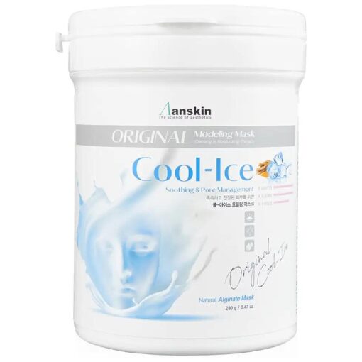 Q.REST [ 8.5oz ] Anskin Cool-Ice Modeling Mask Powder Pack 240g Korea Skin Care For All Skin Type