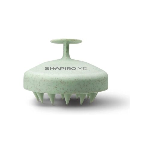 Shapiro MD Hair Growth Experts | Scalp Massaging Shampoo Brush - Advanced Silicone Tool for Visibly Thicker, Healthier Hair | Soft Bristles | Dermatologist Recommended | Hygienic Waterproof Design