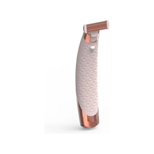 Flawless Nu Razor, Rechargeable Electric Razor for Women, Hypoallergenic 18K Gold-Plated Head