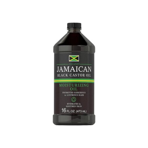 Carlyle Jamaican Black Castor Oil 16oz | Nourish Hair, Skin, and Nails | All Natural Hypoallergenic Conditioner