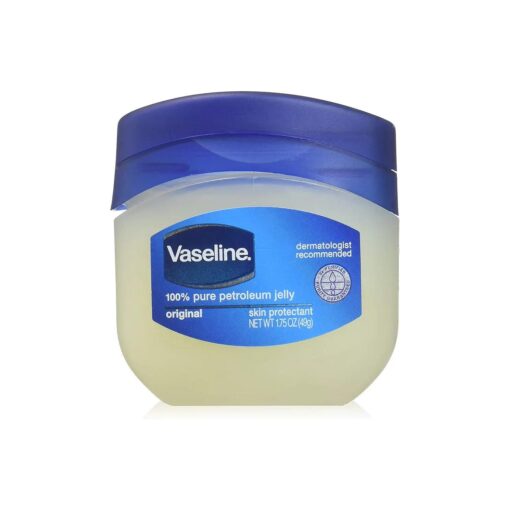 Vaseline Original Petroleum Jelly 1.75 oz ( Pack of 12 ) - Hypoallergenic Moisturizer for Sensitive Skin