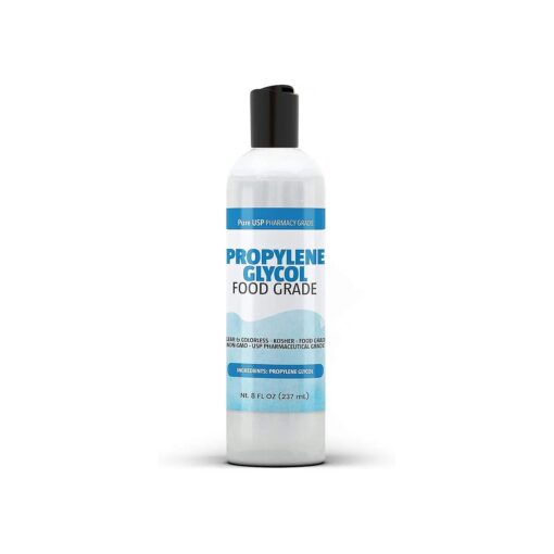 PURE ORIGINAL INGREDIENTS Propylene Glycol ( 8 oz ), Food Grade, Hypoallergenic Moisturizer and Skin Cleanser