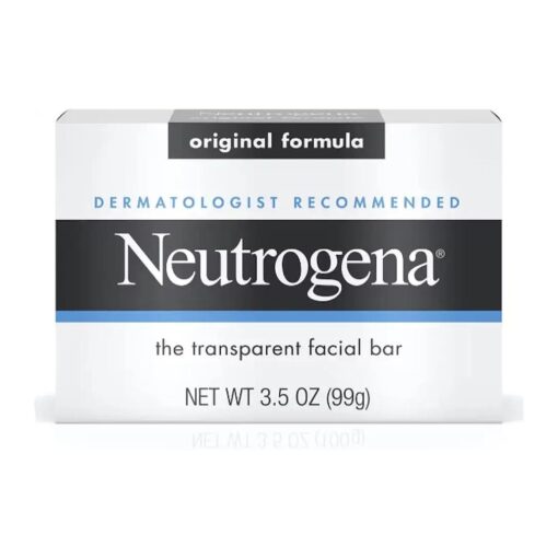 Neutrogena The Transparent Facial Bar Original Formula, 3.50 oz ( Pack of 12 )