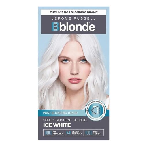 Bblonde/Jerome Russell Semi-Permanent Toner Ice White, 160 g