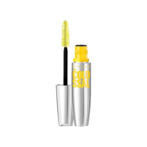 Maybelline New York Volum ' express the colossal washable mascara, volumizing, Platinum Black, 0.31 Fluid Ounce