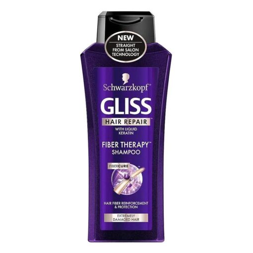 Gliss Shampoo Fiber Therapy 13.6 Ounce ( 402ml )