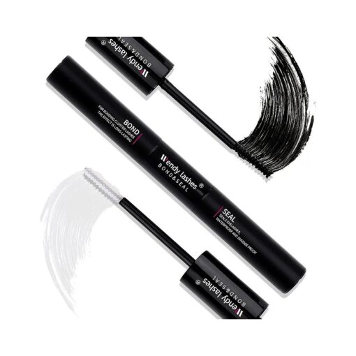 Cluster Lash Bond and Seal, Lash Cluster Glue for Individual Eyelash Extensions Strong Hold Individual Lash Glue Individual Eyelashes Glue Mascara for Personal Makeup Use at Home ( 5ml )