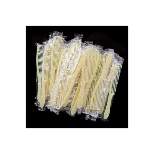 Combs Individually Wrapped, Combs In Bulk Individually Wrapped, Bulk Combs For Homeless Individually Wrapped-Suitable For Hotel, Air Bnb, Shelter/Homeless/Nursing Home/Charity/Church ( 50 PCS )