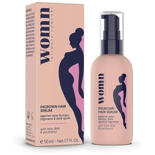 Intimate Comfort INGROWN HAIR SERUM - serum against ingrowns, razor bumps & skin discolorations, 1.7, Fl, Oz .