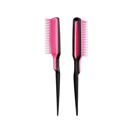 Tangle Teezer The Ultimate Teaser Back Combing Brush for All Hair Types, Adds Texture and Volume, Pink Embrace