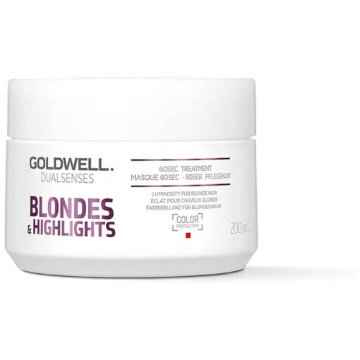 Goldwell Dualsenses Blondes & Highlights Anti-Yellow 60sec Treatment 6.8oz, 200mL