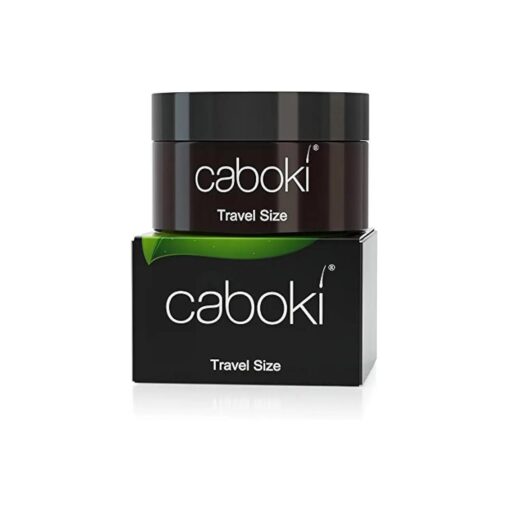 Caboki Hair Building Fiber, Hair Concealer Travel Size ( 8-14 Days Supply ), Silver/White