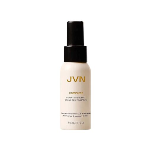 JVN Complete Leave-In Conditioning Mist, Frizz-Free Hydration Spray, UV Protection, Vegan Formula, Sulfate-Free, Travel Size, 2 Fluid Ounces