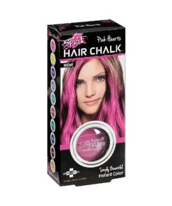 Splat Hair Chalk | Pink Hearts | Temporary Hair Color