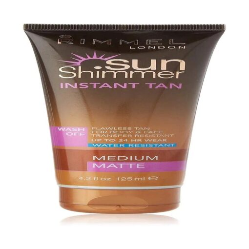 Sunshimmer Water Resistant Instant Tan Wash Off Matte - Medium