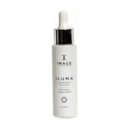 IMAGE Skincare, ILUMA Intense Facial Illuminator, Instantly Visible Brightening Serum and Face Corrector with Vitamin C, 1 fl oz, White