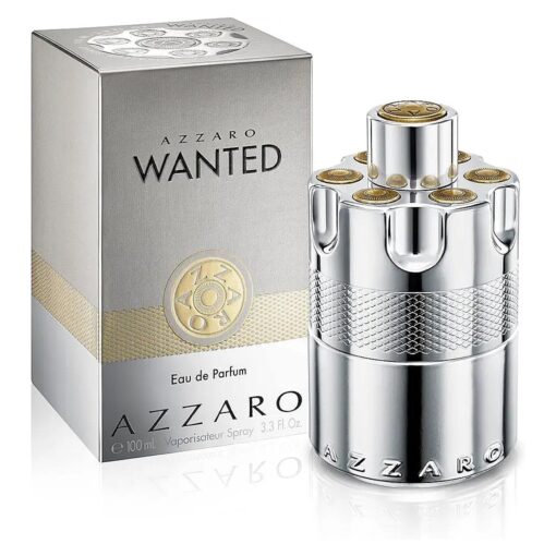 Azzaro Wanted Eau de Parfum - Energizing & Intense Mens Cologne - Woody, Aromatic & Spicy Fragrance - Fresh Notes of Juniper Berries, Sage, Vetiver - Lasting Wear - Luxury Perfumes for Men