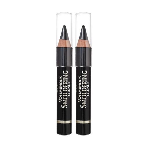 L'Oreal Paris Voluminous Smoldering Eyeliner, Black, 0.056 Oz, 2 Count