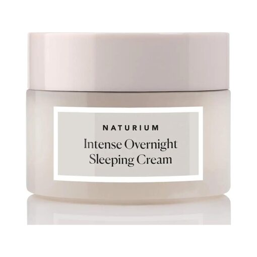 Naturium Intense Overnight Sleeping Cream, Hydrating & Anti-Aging Face Moisturizer, 1.7 oz