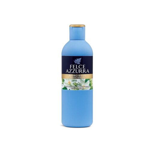 Felce Azzurra Narcissus - Beauty Essence Body Wash - Contains Vanilla Flowers And Patchouli - Leaves Skin Feeling Soft And Intensely Perfumed - Features Notes Of Orange, Jasmine And Vanilla - 22 Oz