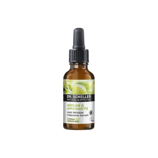 Argan Oil & Amaranth Anti-Wrinkle Intensive Serum for Firming and Demanding Skin Dr. Scheller Skin Care 1 oz Liquid