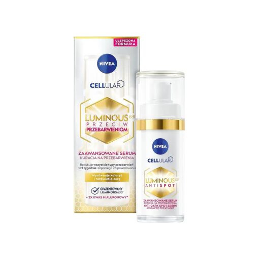 NIVEA Cellular Luminous630 Anti-Pigment Spot Intensive Serum ( 30 ml ), Brightening Serum for an Even & Radiant Complexion, Face Care Against Pigment Spots .