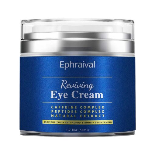 Men 's Eye Cream, Eye Cream for Dark Circles and Puffiness, Anti-aging Caffeine Eye Cream for Men, Brightens, Reduces Puffiness, Dark Circles, and Fine Lines, Eye Treatment for Men Women