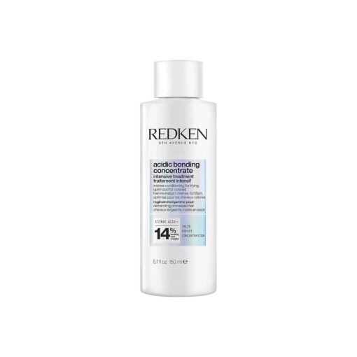 Redken Bonding Treatment for Damaged Hair Repair | Acidic Bonding Concentrate | Intensive Bonding Pre-Shampoo Hair Treatment | For Colored Hair & All Hair Types