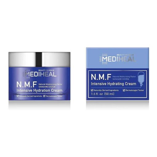 Mediheal [ US Exclusive Edition - N.M.F Intensive Hydrating Cream, Long Lasting Ultra Hydrating Facial Cream for Dry and Rough Skin