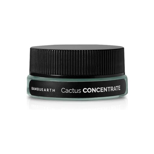 BambuEarth Cactus Concentrate Mini, Face Moisturizer - Organic Ingredients & EWG Certified - Skin Solution for Dry, Oily & Mature Skin - Intense Facial Hydration ( .14 oz )